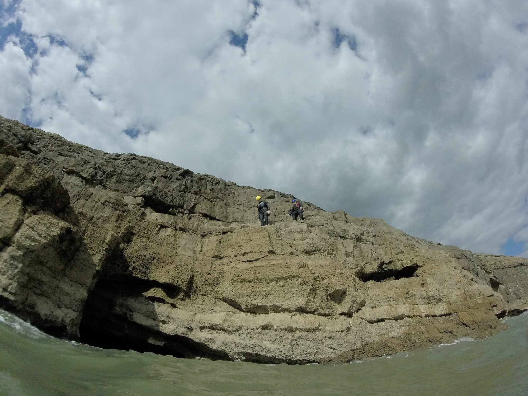South Wales' rugged coastline is perfect for coasteering
