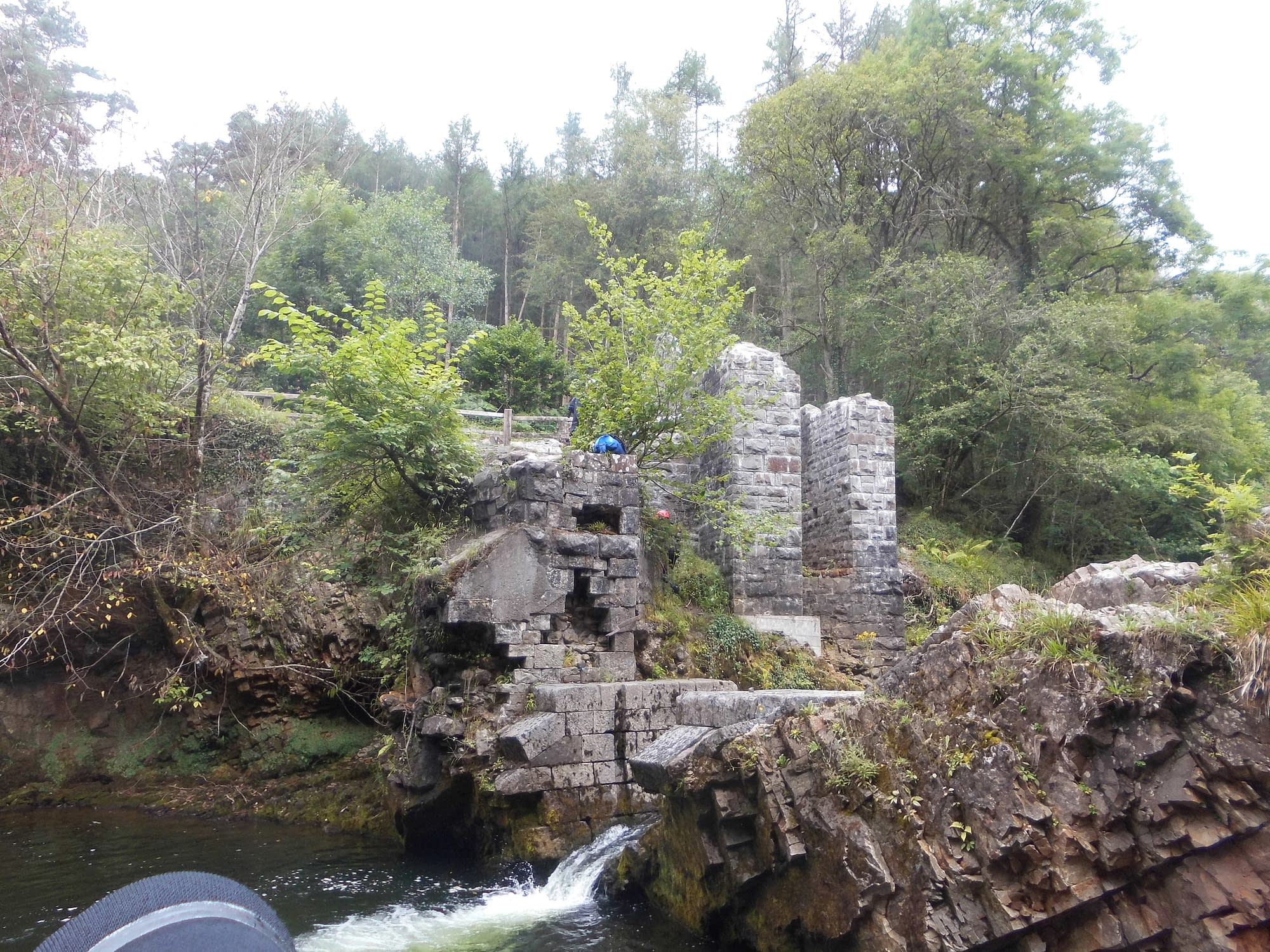 An old bridge on the River Sychryd (Afon Sychryd)